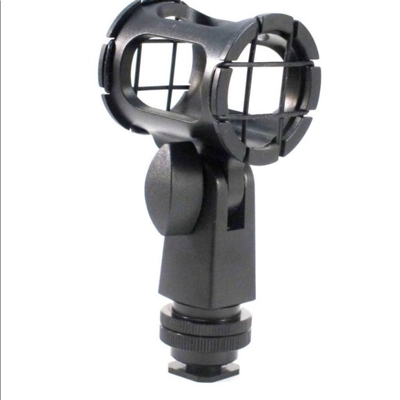 NWT Polaroid Microphone Shock Mount Black - Picture 1 of 6